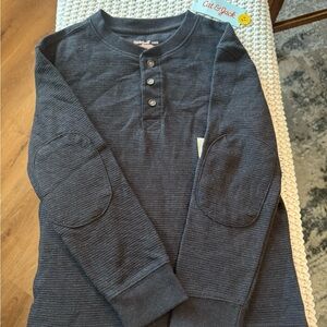 Cat & Jack Black Crew Neck Shirt